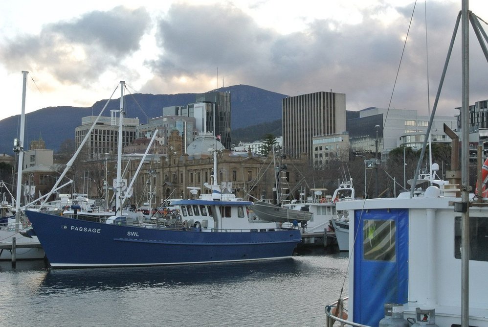 An active fishing fleet operates from the city centre docks.