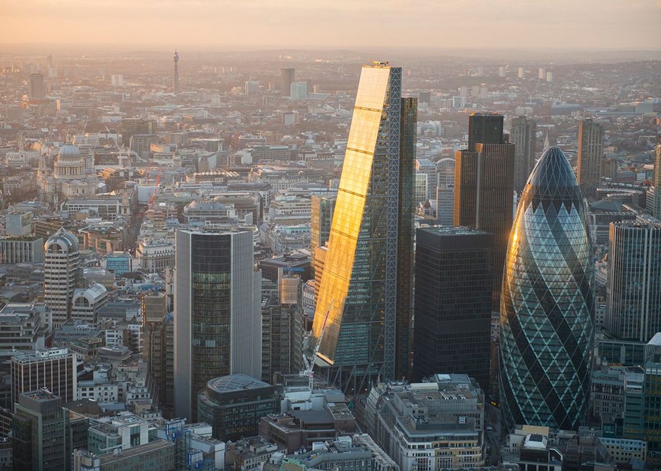 Cheesegrater and Gherkin, two of the most popular high-rises of the Open House weekend.