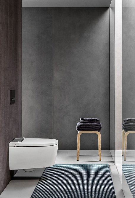 Geberit wall-hung Sigma50 WC with DuoFresh.