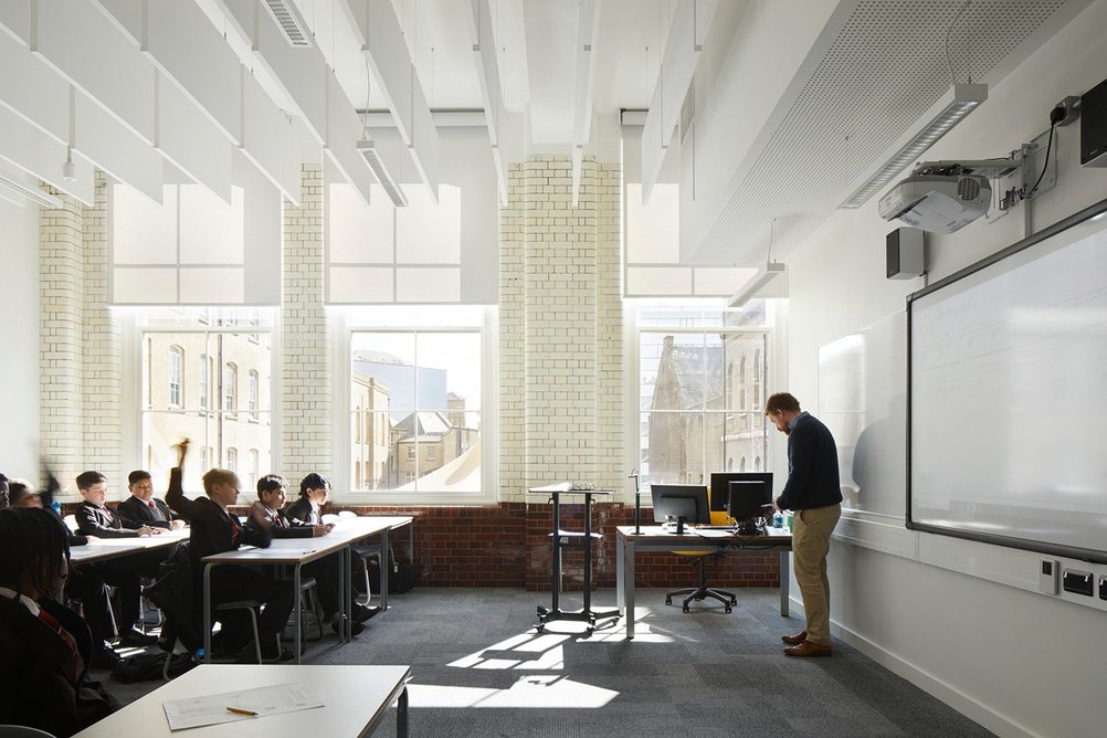 Central Foundation Boys’ School by Hawkins\Brown. Credit: Jack Hobhouse