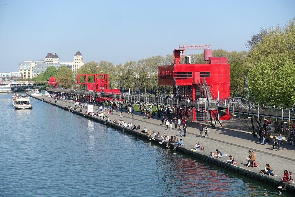 Parc de la Villette, Paris, 1987.