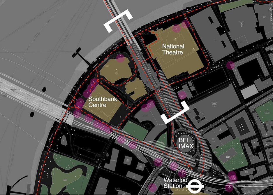 Casper Mueller Kneer's night site plan for Waterloo.