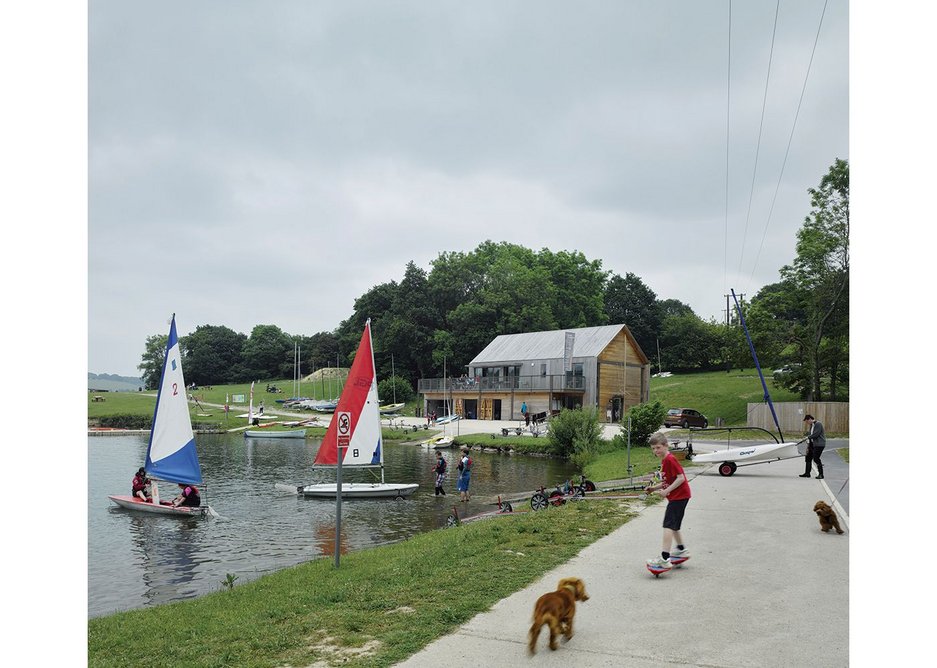 RSAW Building of the Year 2016 Llandegedd Visitor and Water Sports Centre, designed by Hall + Bednarczyk.