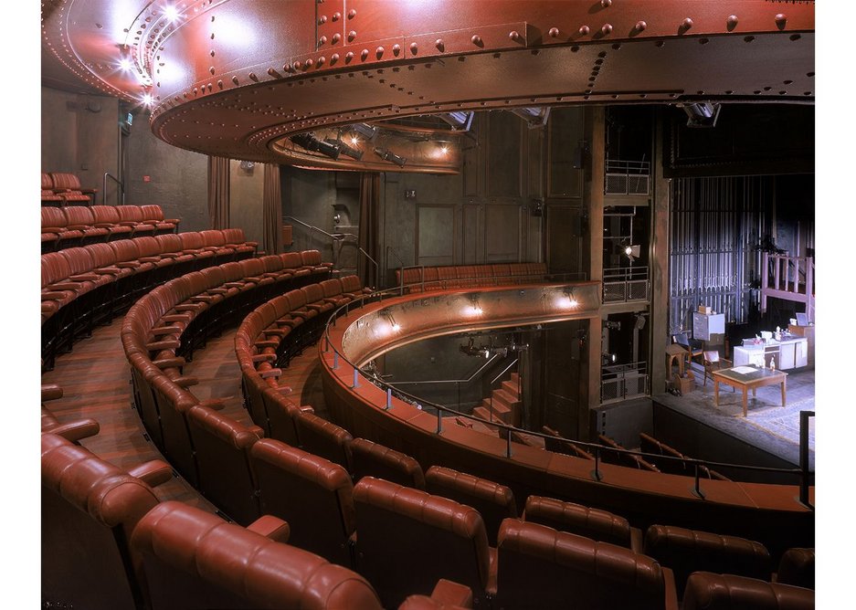 The remodelling of the Royal Court Theatre in London in 1999 put Haworth Tompkins on the map. It improved and updated the Victorian auditorium and expanded the front of house facilities with a new bar and restaurant, which reasserted it as a place to be at the very forefront of London theatre.