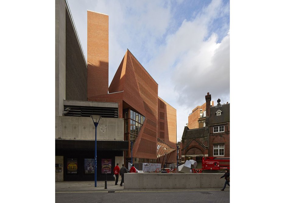 Saw Swee Hock student centre at the LSE by O'Donnell and Tuomey picked up the Special Award for Brick. Sponsor Derwent London.