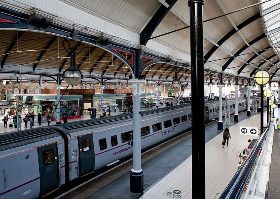 The building is best appreciated in use with trains drawing in – though the glamour of steam has long gone.