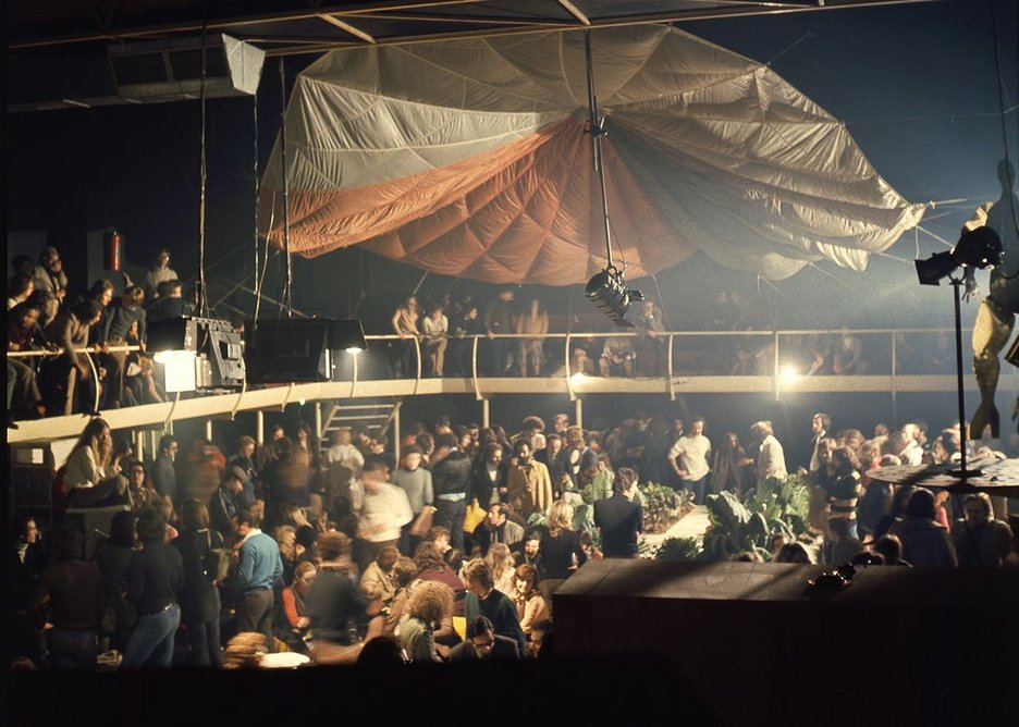 Space Electronic, Mondial Festival, co-organised by Gruppo 9999 and Superstudio, Space Electronic, Florence, 1971. Gruppo 9999, courtesy of Carlo Caldini.
