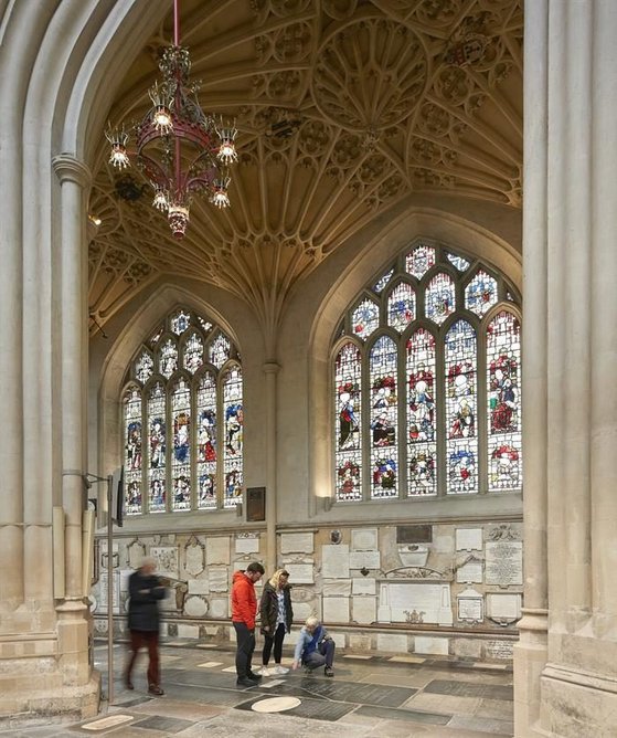 Bath Abbey Footprint Project.