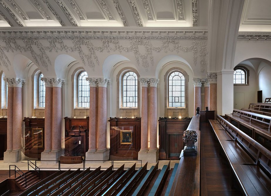 Eton School Hall by Hopkins Architects. Credit: Philip Vile