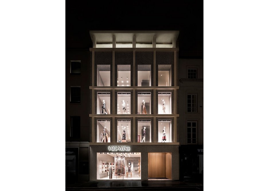 Valentino London, Old Bond Street by David Chipperfield.