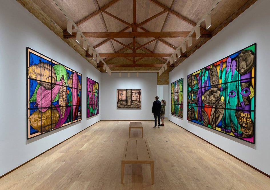The Gilbert & George Centre by SIRS Architects. Credit: Prudence Cuming © The Gilbert & George Centre