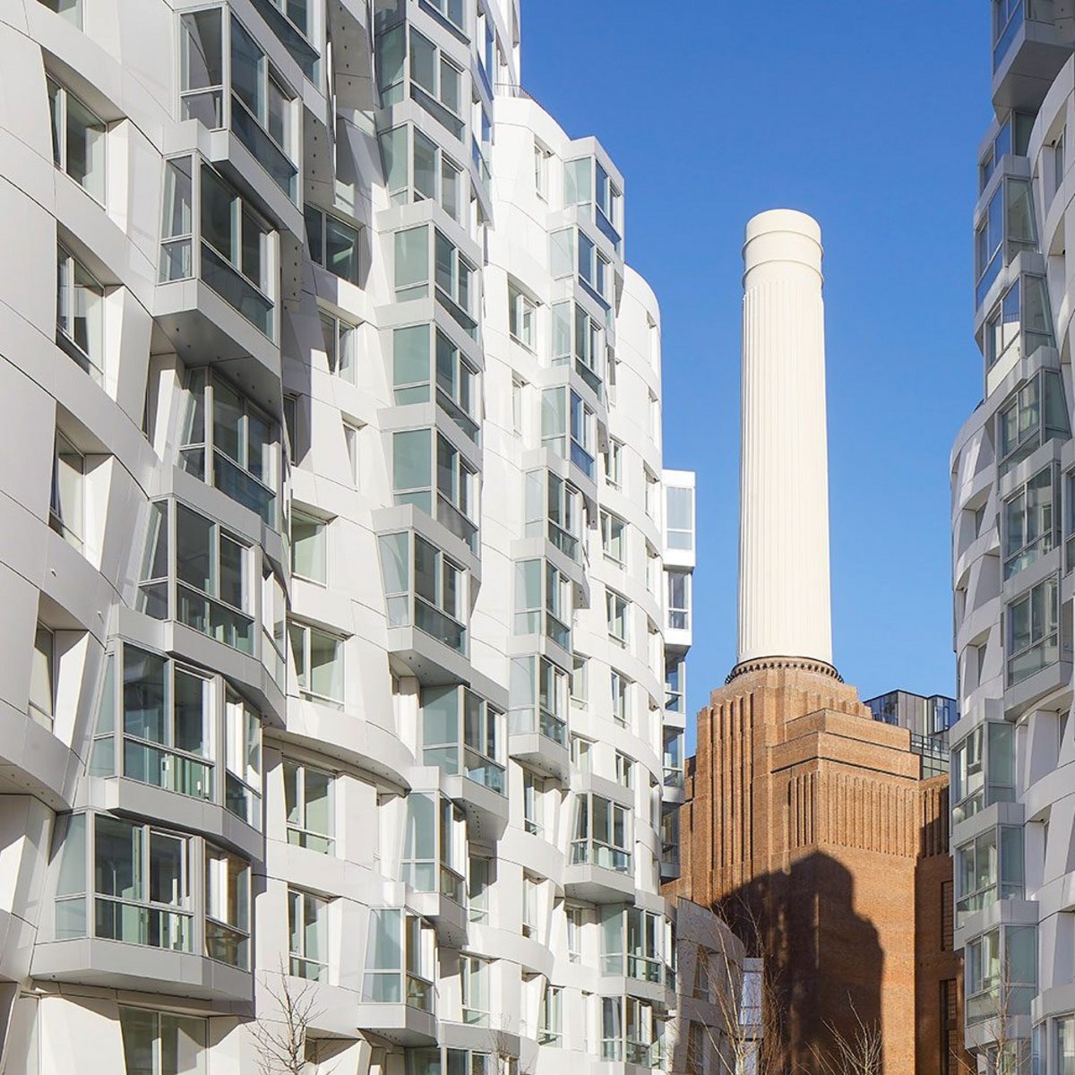 Gehry Partners’ Prospect Place housing at Battersea Power Station