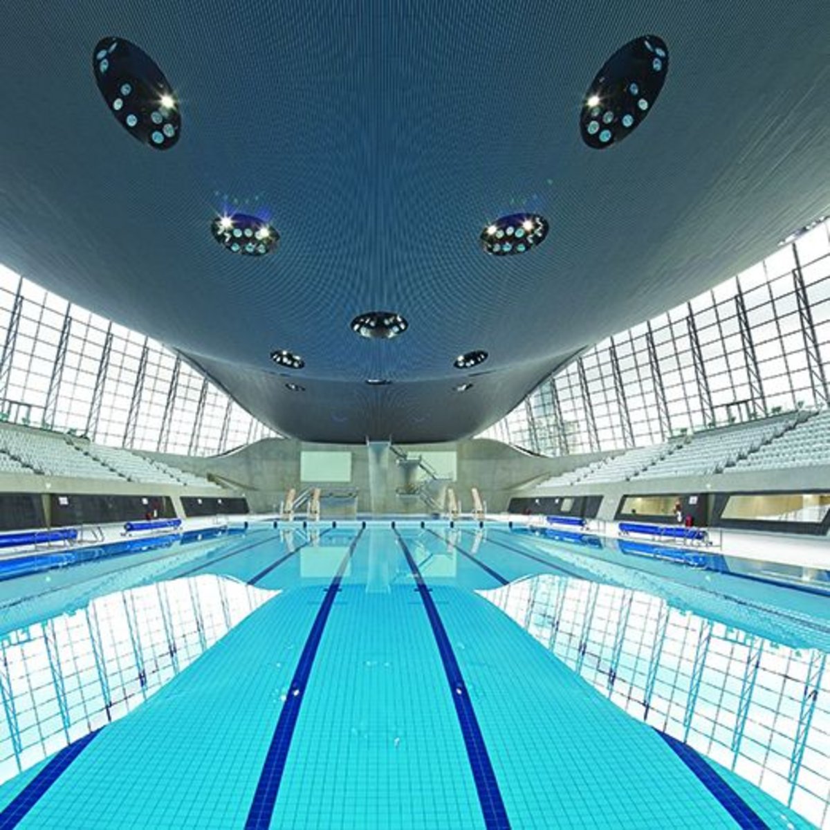 Laje Nervurada pelo Mundo: London Aquatics Centre - Atex