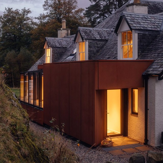 Studio KAP’s addition to a house in Argyll creates visual links with its striking rural setting