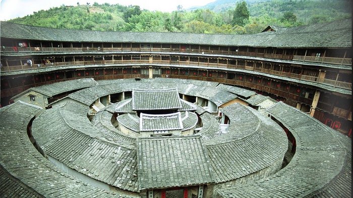Hakka walled village, Zhenchenglou.