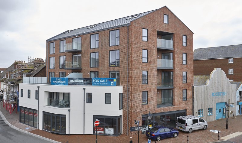 The Harbour Lofts development features nine, one and two-bedroom apartments.