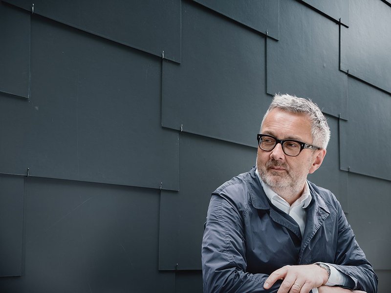 Alan Jones as he took up the RIBA presidency in 2019.