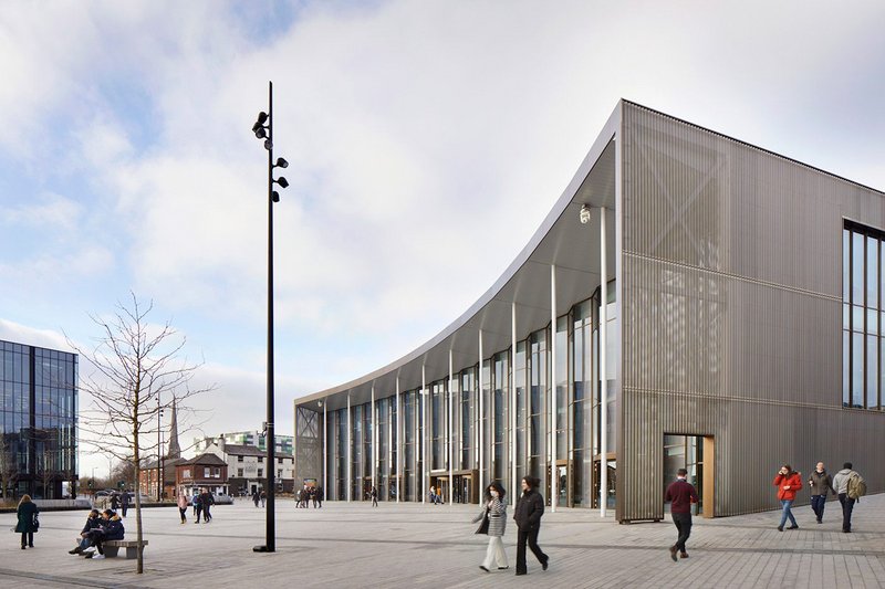 UCLan Student Centre and University Square. Jack Hobhouse