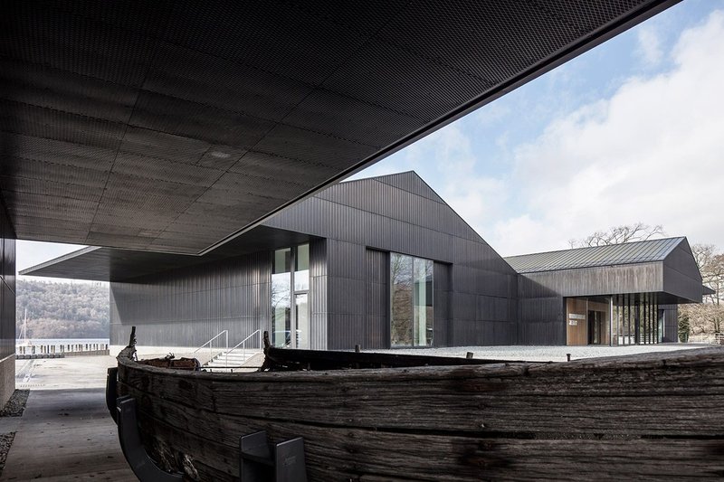 Carmody Groarke worked with facade engineer Harry Montrésor on the design of the Windermere Jetty Museum.