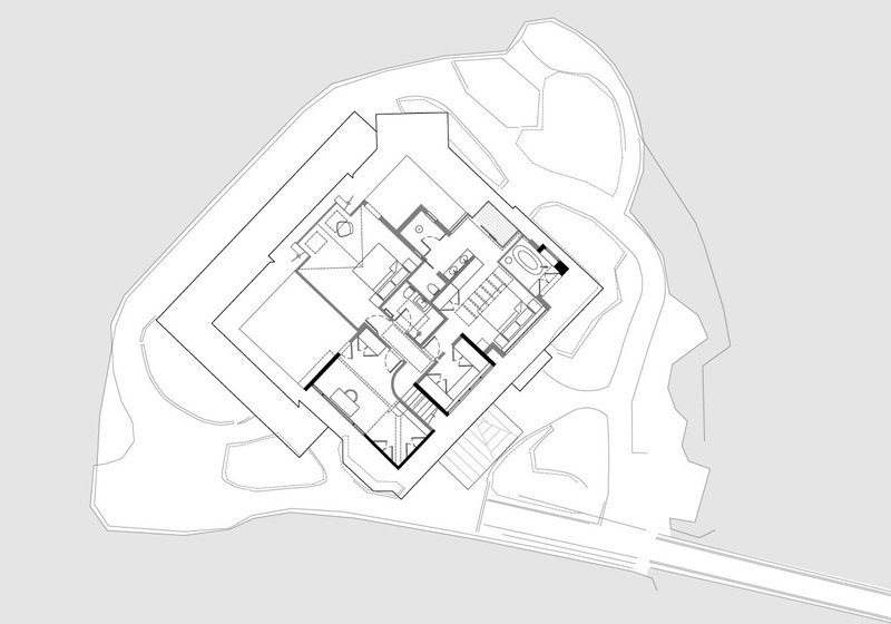 First floor plan.