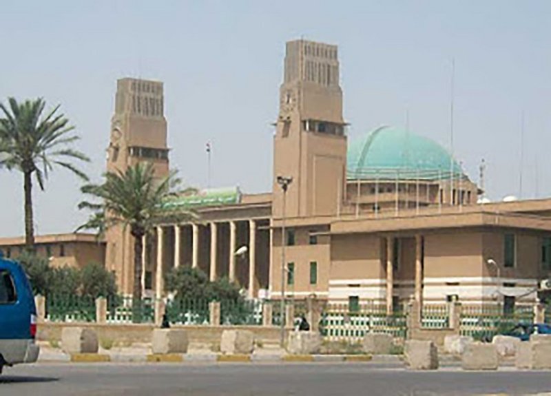Baghdad Railway Station as built.