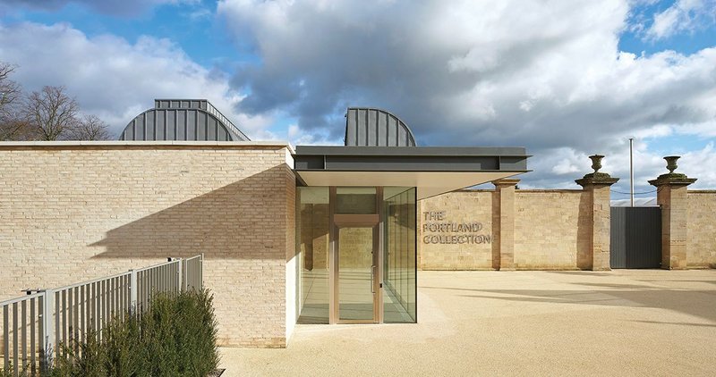 Hugh Broughton’s new gallery for the Portland Collection at Welbeck