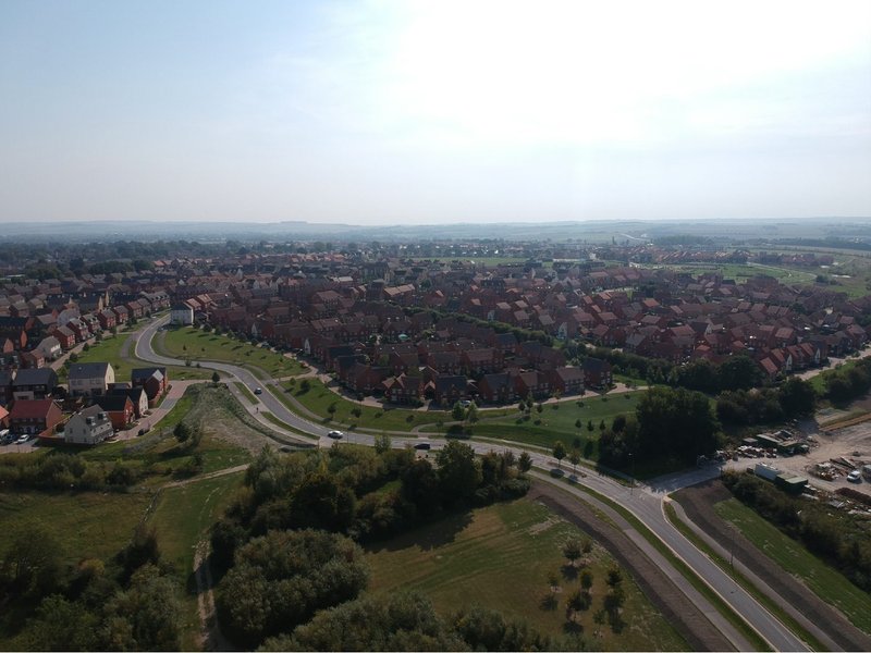 Great Western Park development, Didcot, Oxfordshire.