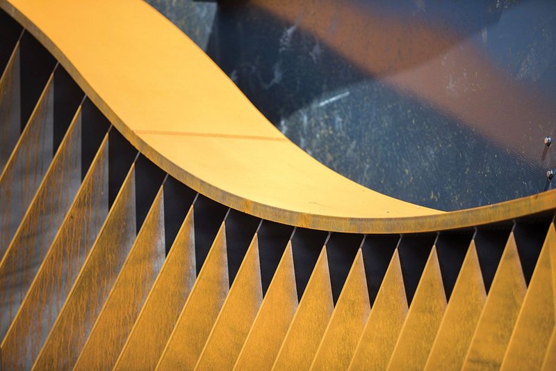 Detail of the Ordsall Chord, Manchester.