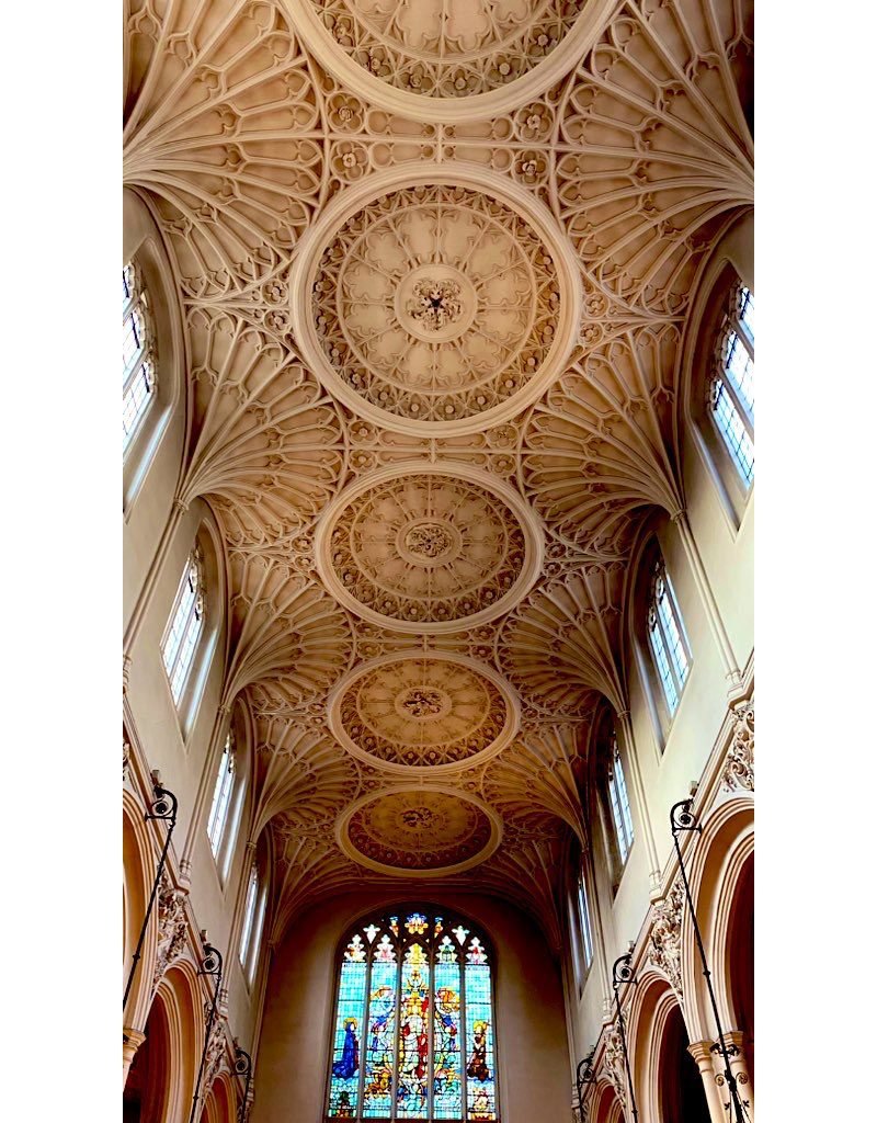 Inside St Mary Aldermary.