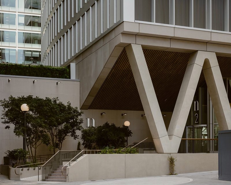 muf architecture/art created public realm at Lynch Architects N2 in Victoria, London. Photo: Rory Gaylor