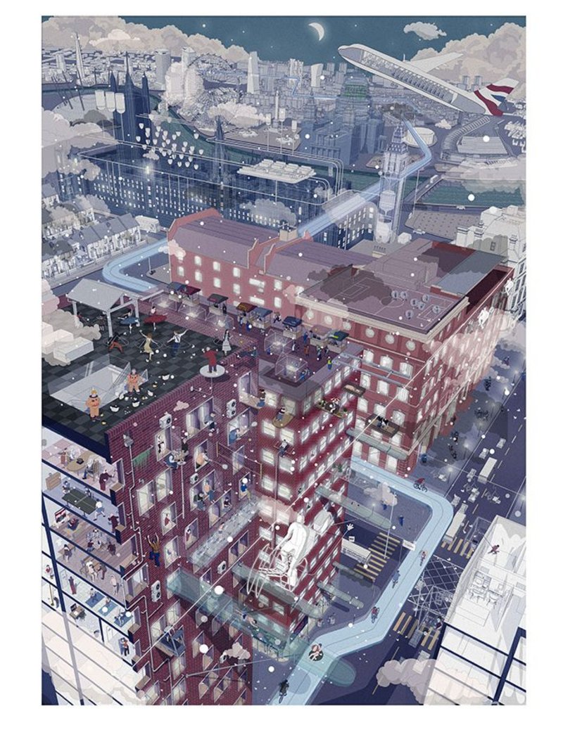 In Juliette Sung and Ivan TL Chan’s Home Front 2025, the public transforms buildings and infrastructure into civic facilities that promote social wellbeing.