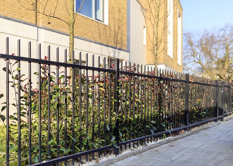 Jacksons' fencing has been installed at Ashchurch Villas in Hammersmith, London