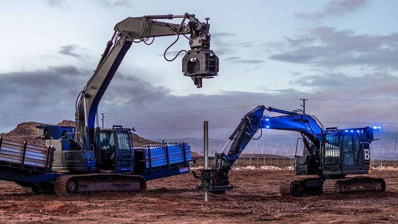 US startup Built Robotics is developing autonomous excavators for the construction industry.