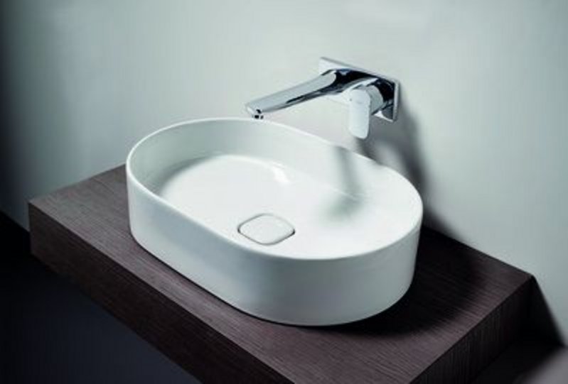 Fusaro basin shapes include refined ovals, circles, rectangles and squares to realise every interior vision.