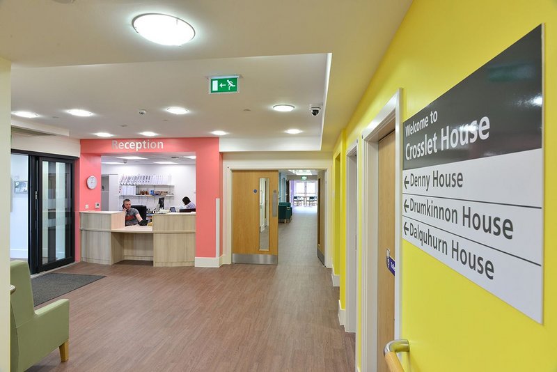 The New Dumbarton Care Home with installations by Armstrong Ceilings.