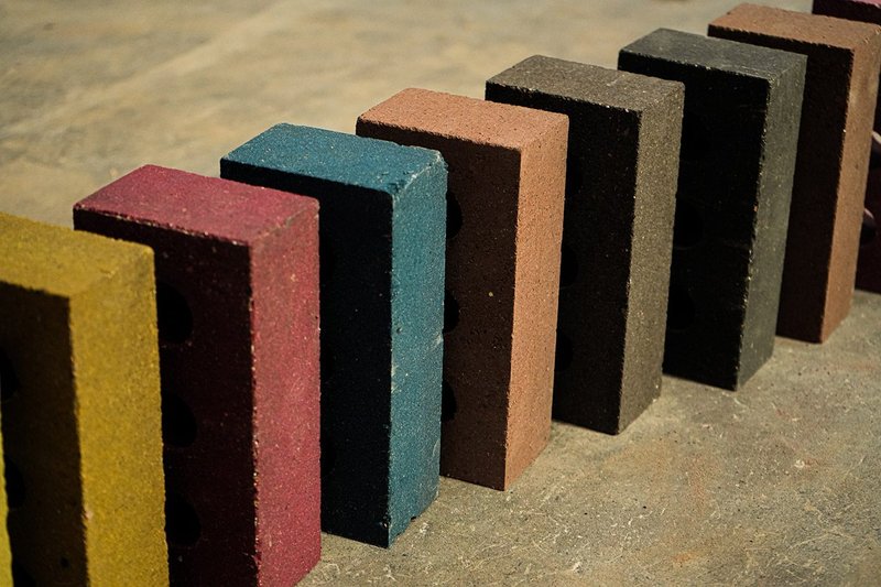 Sugarcrete bricks are made out of sugar cane & cut down on waste