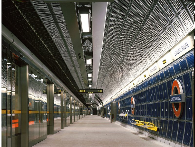 The Jubilee Line station at London Bridge.