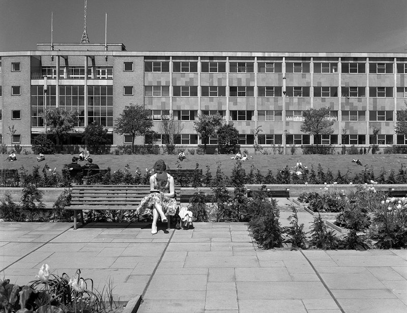 Central Police Station, Queen’s Gardens,  Hull, 1962.