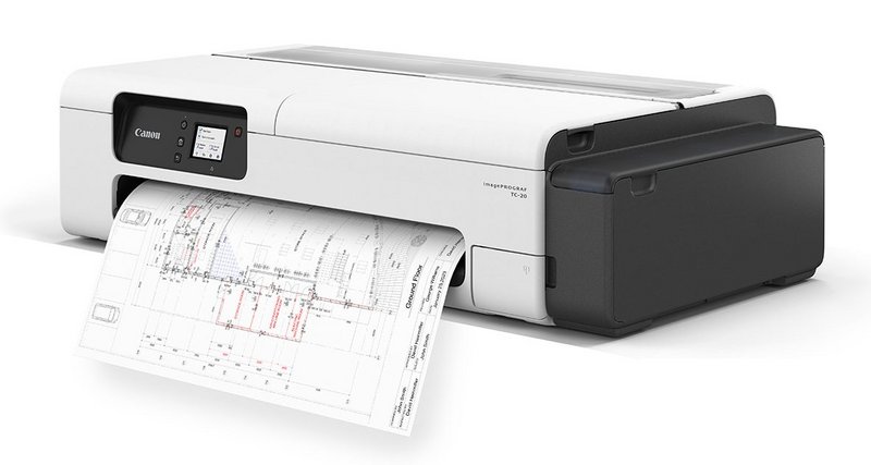 The Canon imagePROGRAF TC-20: cost effective, professional prints from a simple-to-use 24in desktop printer.