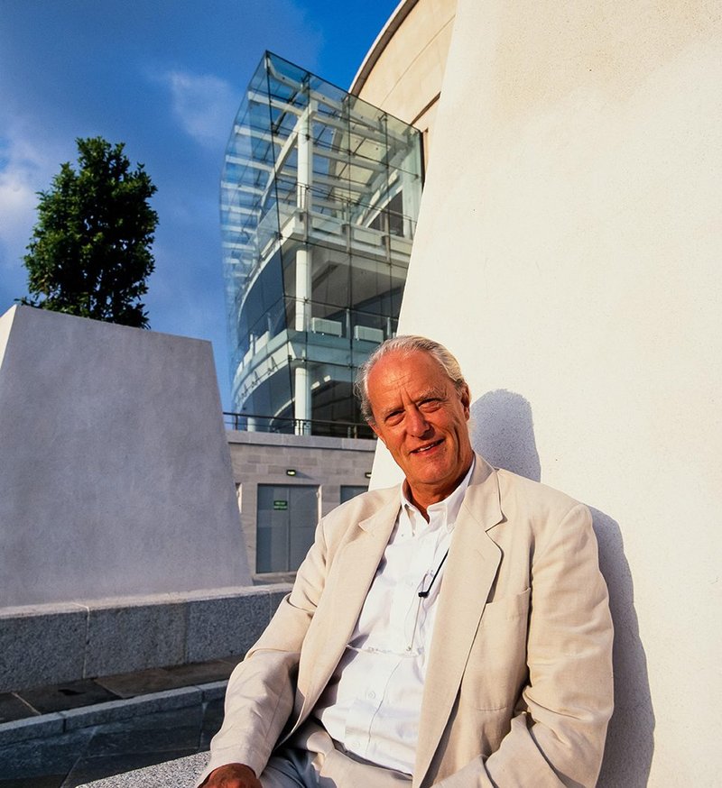 Victor Robinson outside the Waterfront Hall. Credit: George Brooks