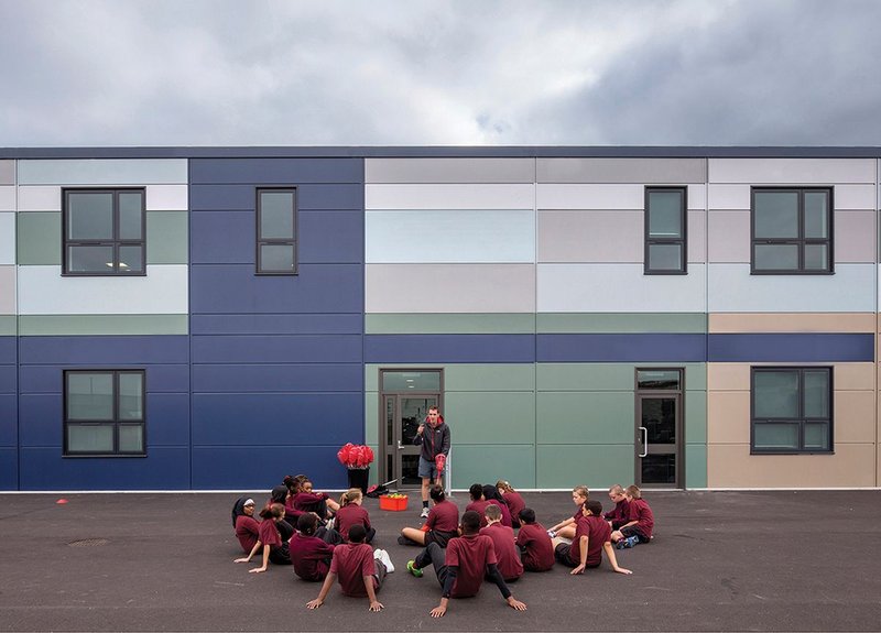 What have free schools meant for funding? Barking's Riverside free school (primary) by Surface to Air working with modular construction.