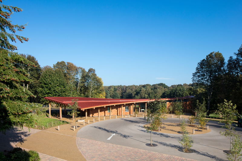 East Midlands winner: Sherwood Forest Visitor Centre for the RSPB designed by JDDK Architects.