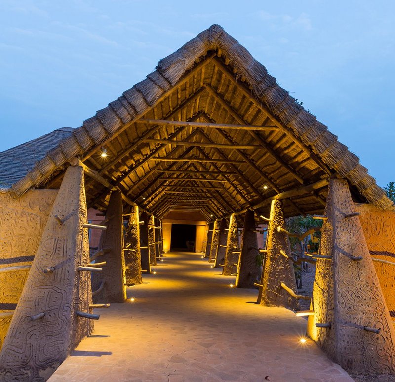 Lodge entrance