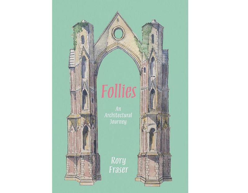 Follies – An Architectural Journey by Rory Fraser, is published by Zuleika, £14.99. The cover folly is Walsingham Priory, Norfok. Sketch by Rory Fraser