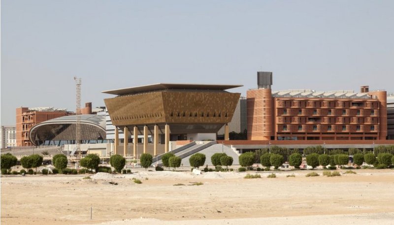 Jotun paints and coatings at Masdar City, Abu Dhabi, United Arab Emirates.