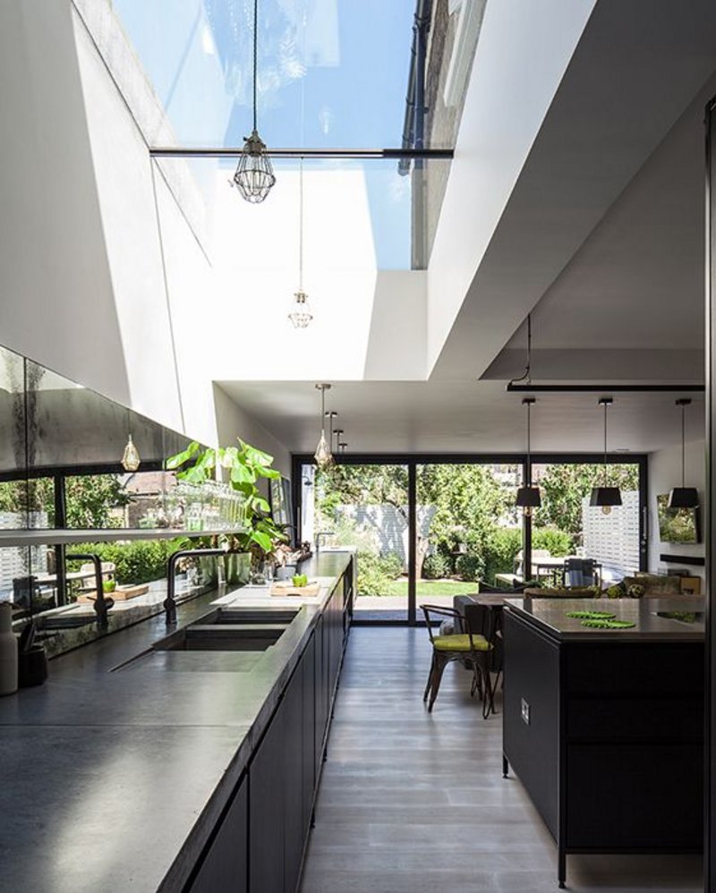 The Glazing Vision Flushglaze rooflight, specified by Trevor Brown Architects.