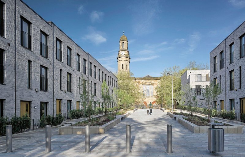 One of the projects included to illustrate the white paper: Timekeepers Square, Salford, designed by Buttress Architects.