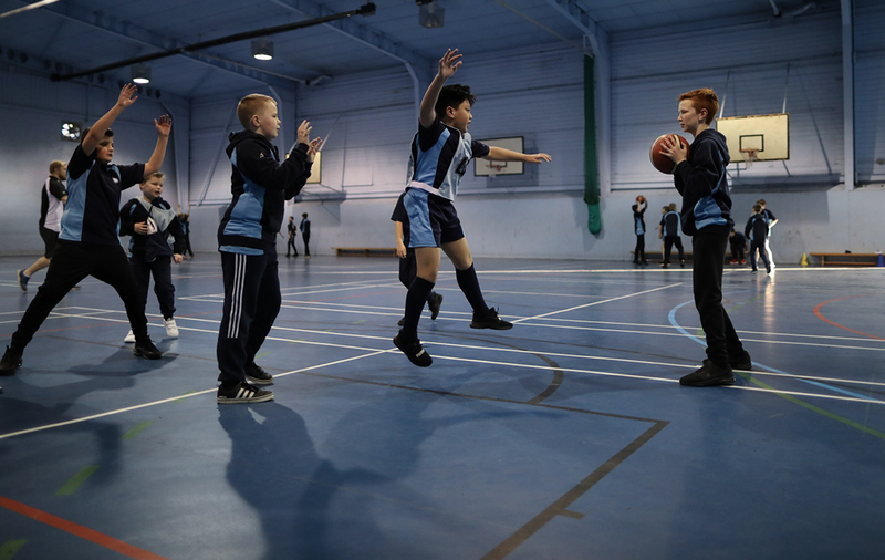 Taraflex Evolution at Ashington Academy, Northumberland: Taraflex has been the number one sports floor solution for over 60 years and has been selected for 10 Olympic Games.