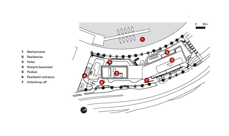 Site plan.