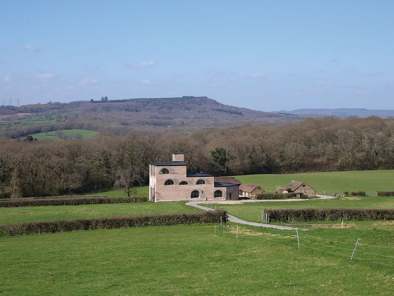 The south-east is not necessarily overcrowded – this replacement house is in the South Downs National Park.